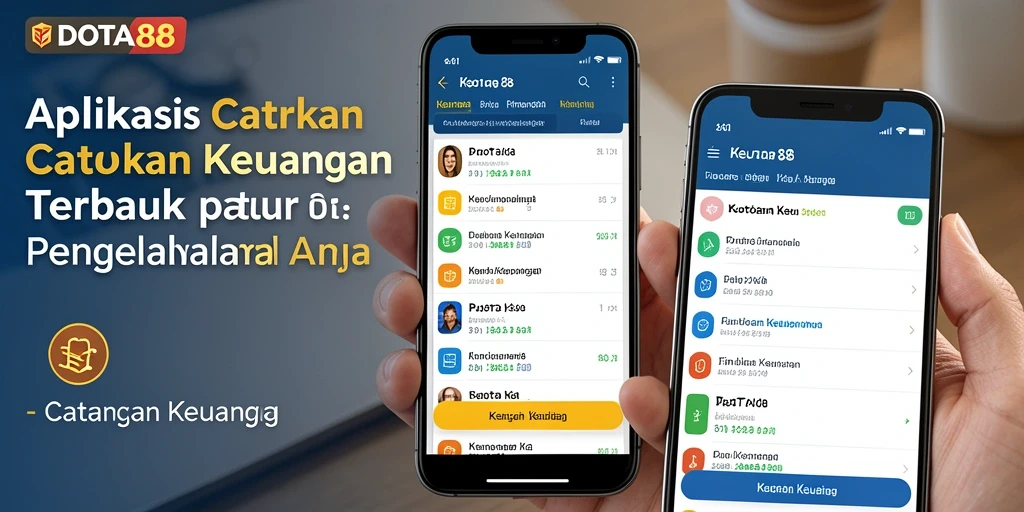 Tampilan antarmuka DOTA88 yang memudahkan pencatatan keuangan.