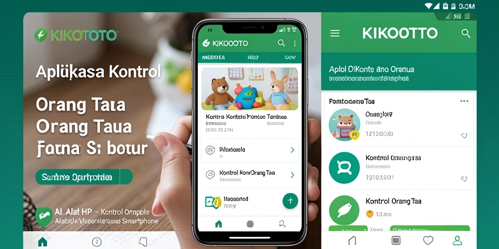 Antarmuka aplikasi KIKOTOTO yang intuitif dan mudah dipahami.