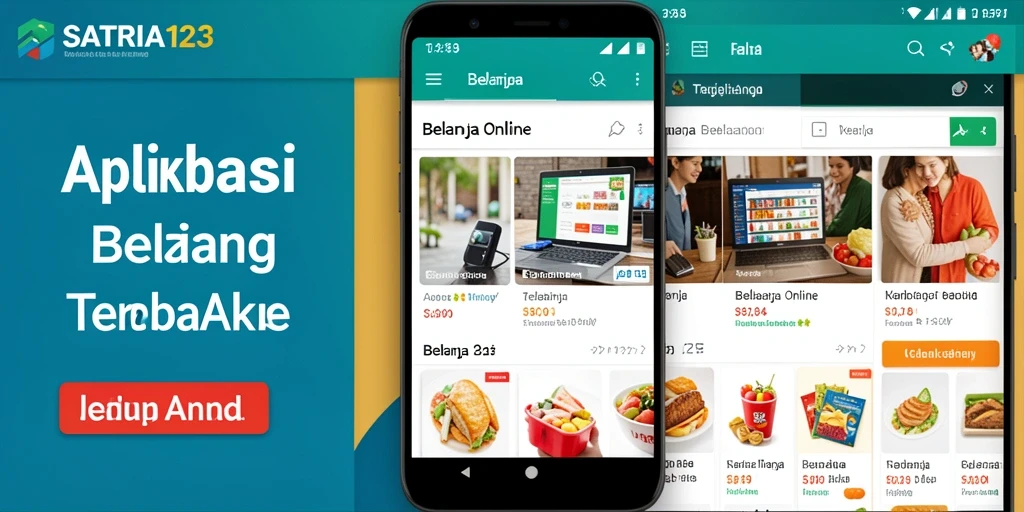 Tampilan antarmuka SATRIA123 yang user-friendly untuk belanja online.