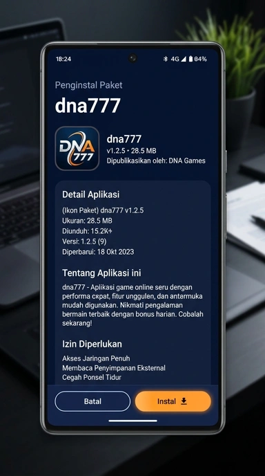 Unduh dan Instal APK dna777 untuk Android Indonesia
